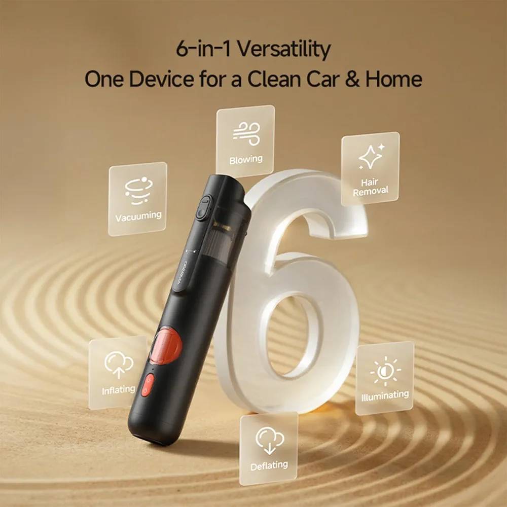 جارو شارژی 6 کاره شیائومی مدل Deerma XC01 Portable Handheld Vacuum Cleaner - Image 2