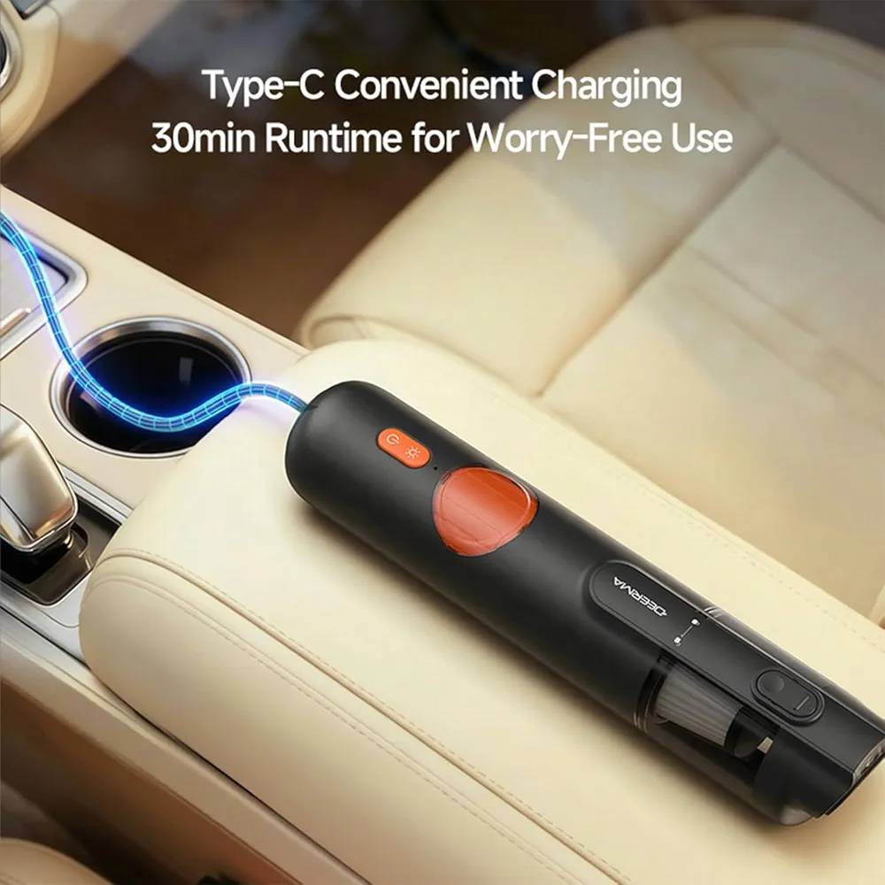 جارو شارژی 6 کاره شیائومی مدل Deerma XC01 Portable Handheld Vacuum Cleaner - Image 4