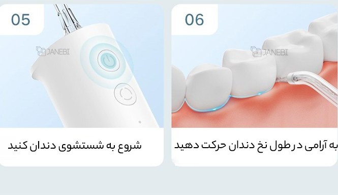 واترفلاسر شستشو دهان و دندان شیائومی میجیا مدل Mijia (Xiaomi) ME0703 F300 - Image 3
