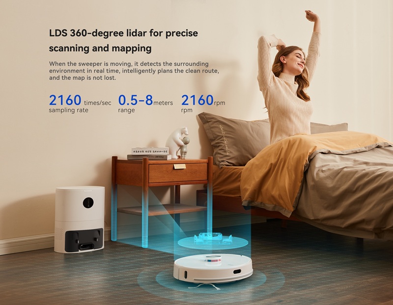 جارو رباتیک شیائومی لایدستو مدل lydsto s1 - Image 3