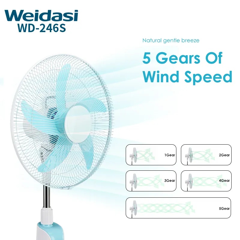 پنکه ایستاده شارژی 16 اینچ ویداسی مدل Weidasi WD-246S - Image 6