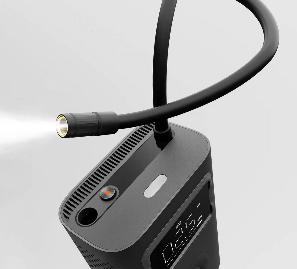 پمپ باد قابل حمل شیائومی مدل Xiaomi Portable Electric Air Compressor 2 Pro MJCQB07PQW - Image 3