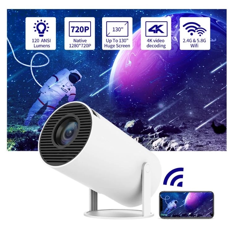 ویدئو پروژکتور تلسکوپی مدل Ultra HD HY300 - Image 5