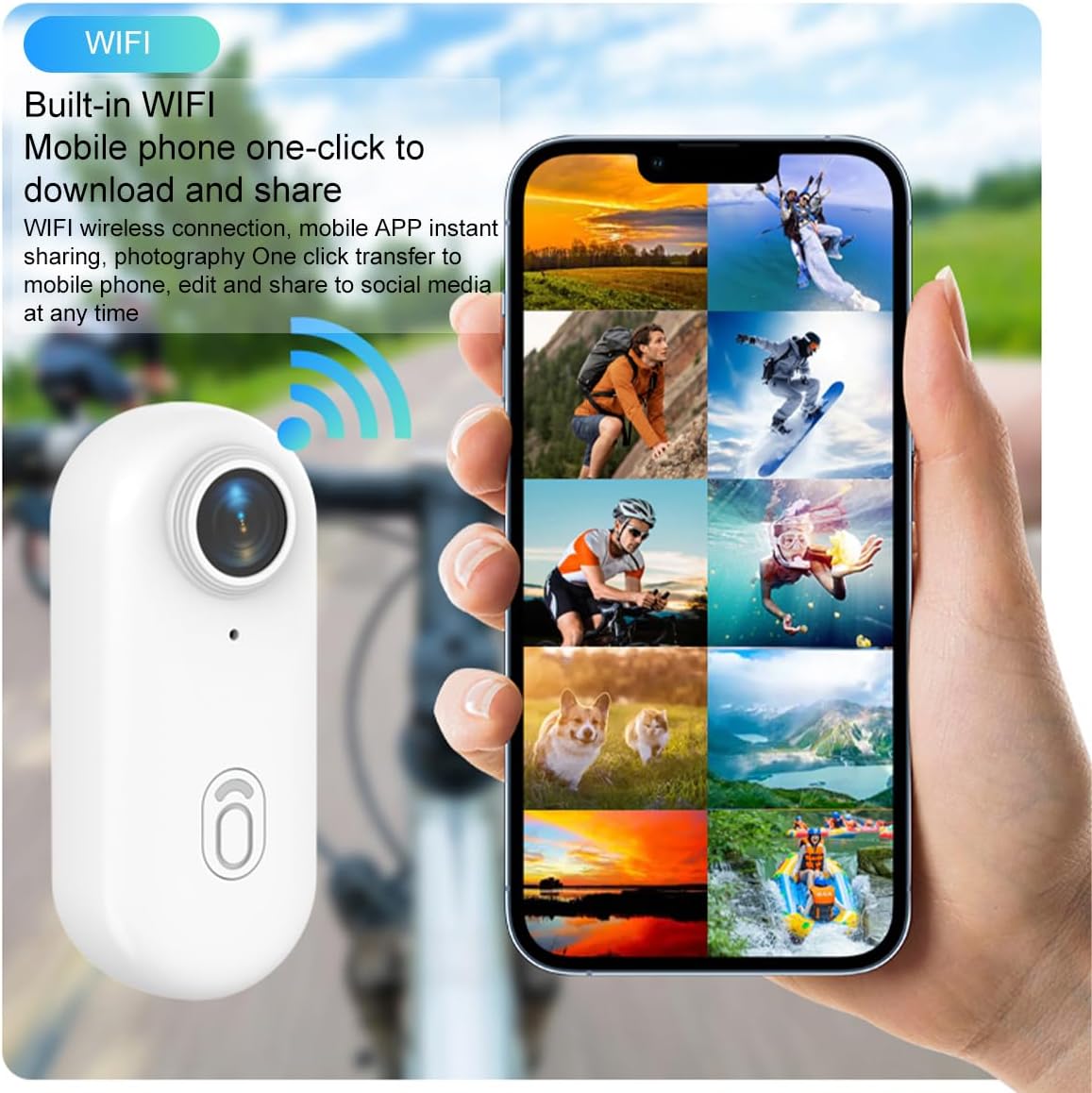 دوربین ورزشی Winnes ActionCam 1080P h.264 - Image 3