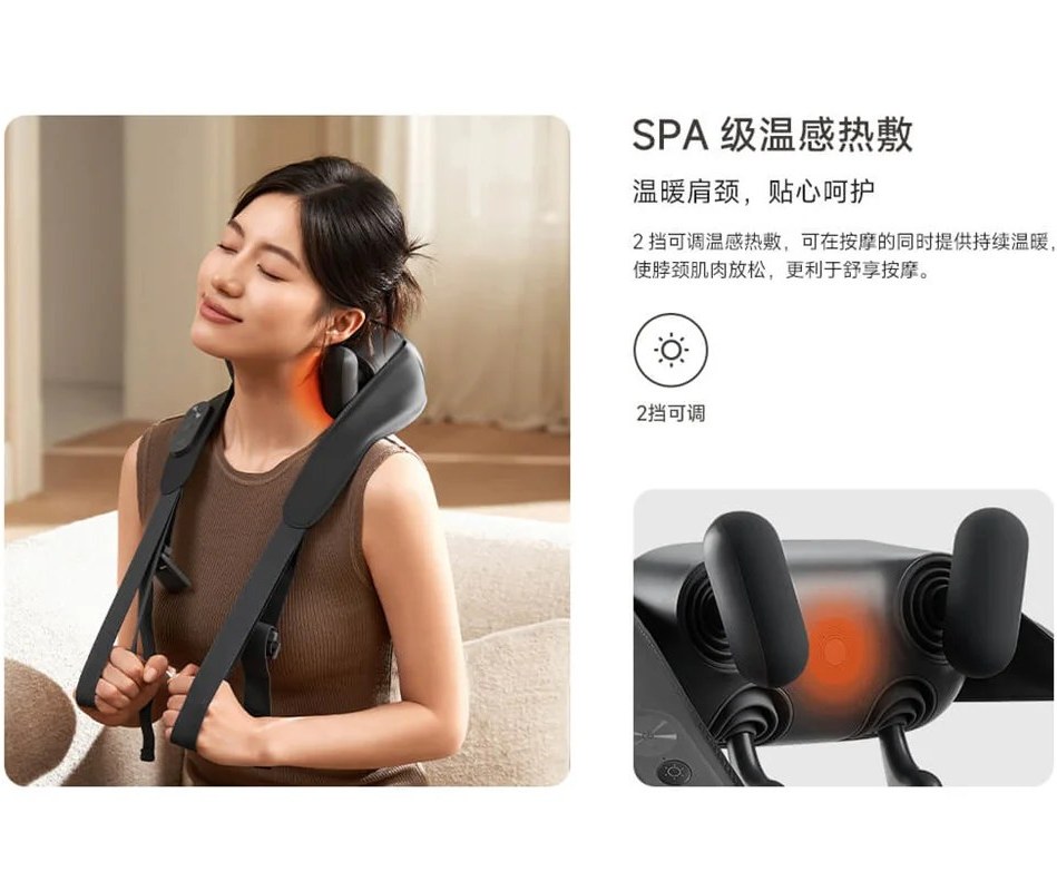 ماساژور گردن و شانه شیائومی مدل Smart shoulder and neck massager MJJJAMY01YMYY - Image 6
