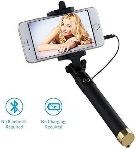 مونوپاد کابلی SELFIE STICK با ارتفاع 78cm - Image 6