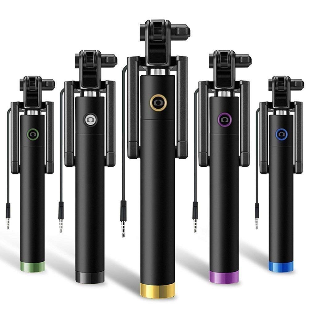 مونوپاد کابلی SELFIE STICK با ارتفاع 78cm - Image 4