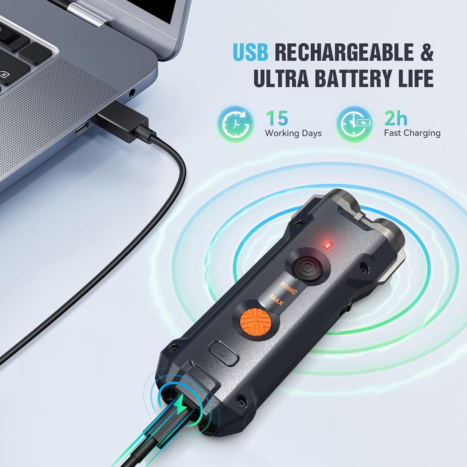 دورکننده حیوانات و ضد پاس سگ Ultrasonic Dog Trainer u20 - Image 4