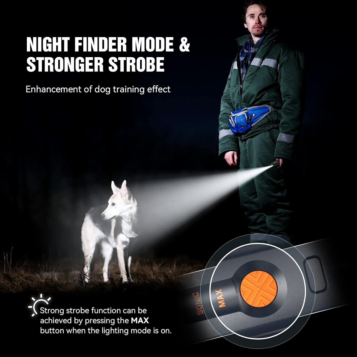 دورکننده حیوانات و ضد پاس سگ Ultrasonic Dog Trainer u20 - Image 8