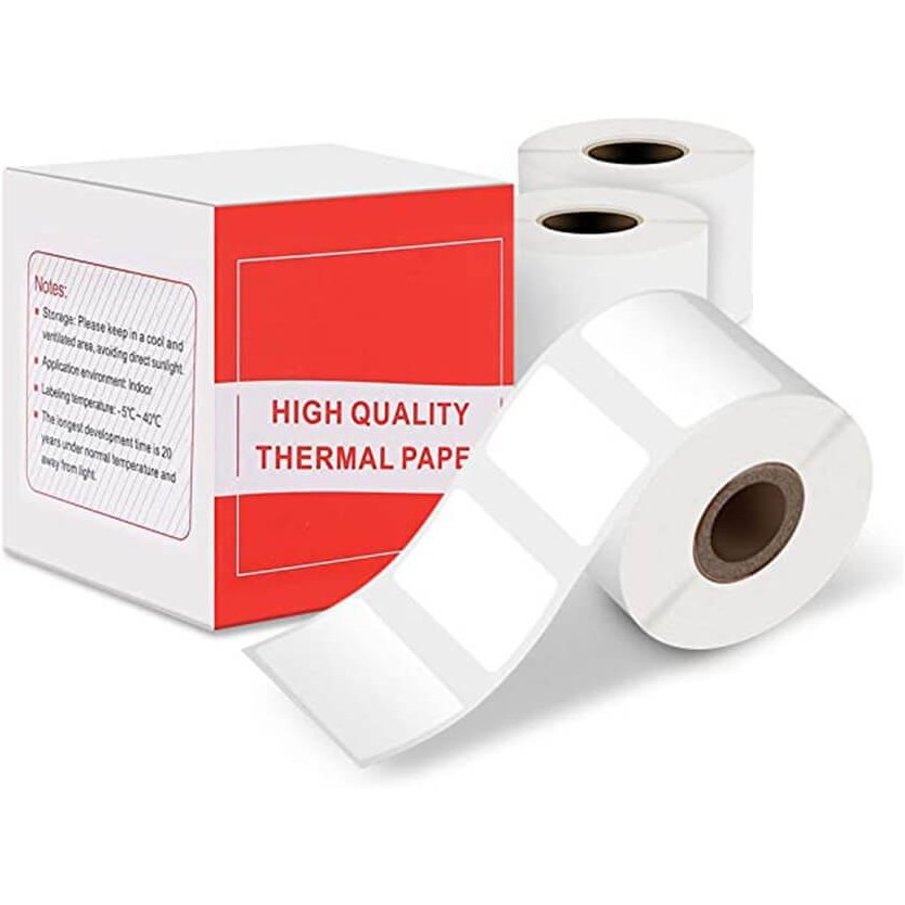 رول پرینتر لیبل زن حرارتی Phomemo (40×30 میلی‌متر) SQUARE LABLE XY4030-230
