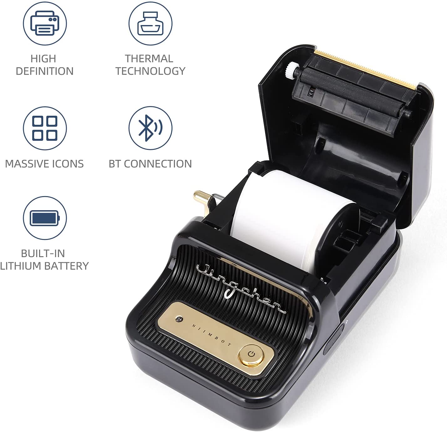 پرینتر لیبل قابل حمل نییمبات مدل B21S | Niimbot B21S Label Printer - Image 3