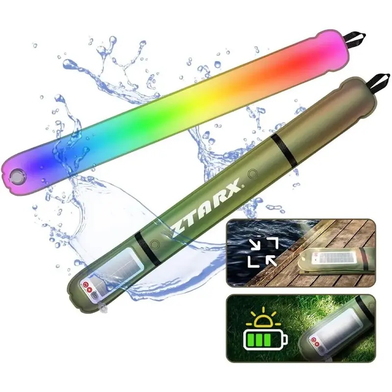 چراغ بادی خورشیدی Ztarx مدل A86 – نسخه RGB - Image 7