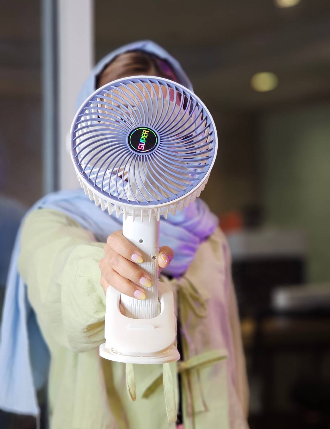 مینی پنکه کلیپسی چند حالته circulation clamp fan - Image 6