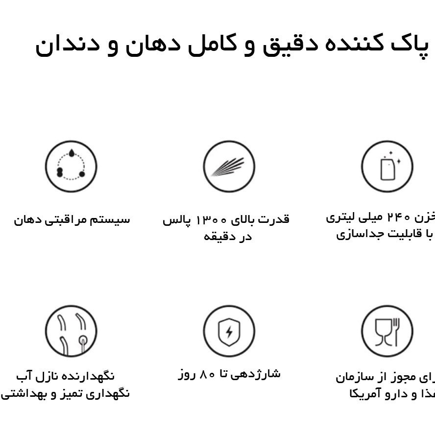 واترجت و آبشوی دهان و دندان سوکاس مدل SOOCAS W3 Pro - Image 5