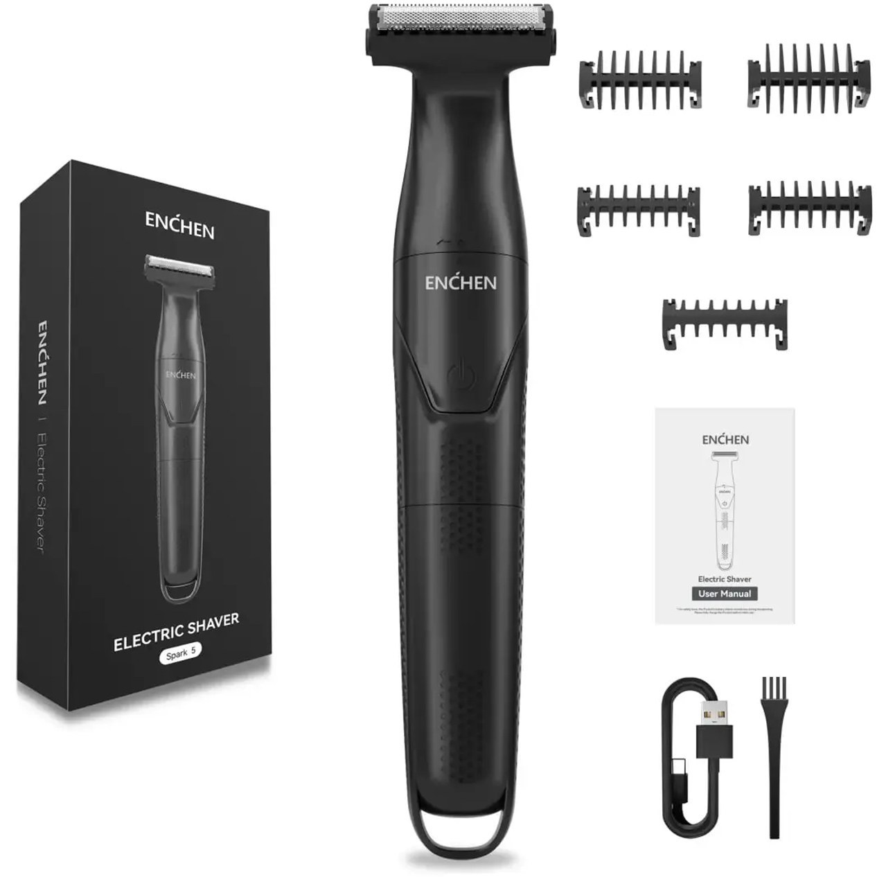 ریشتراش و اصلاح بدن برقی انچن مدل Enchen Spark 5