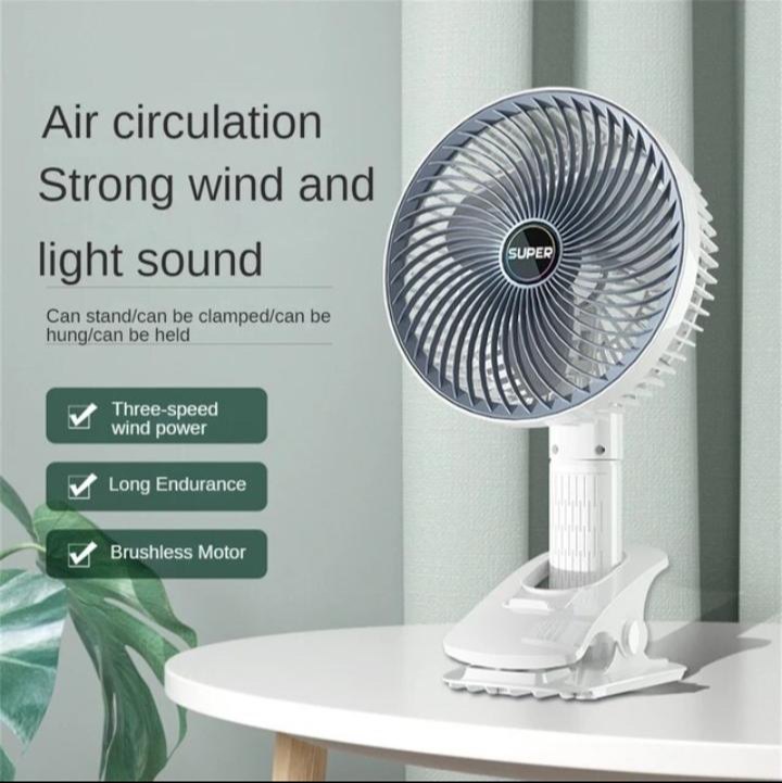 مینی پنکه کلیپسی چند حالته circulation clamp fan - Image 3