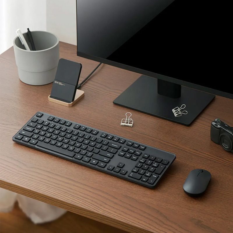 ست کیبورد و ماوس بیسیم شیائومی مدل Xiaomi Wireless Keyboard and Mouse Set 2 گلوبال - Image 2