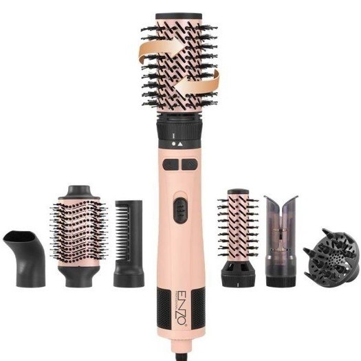ست سشوار برس چرخشی انزو Enzo Rotating Hot Air Brush مدل EN-760A - تصویر 3