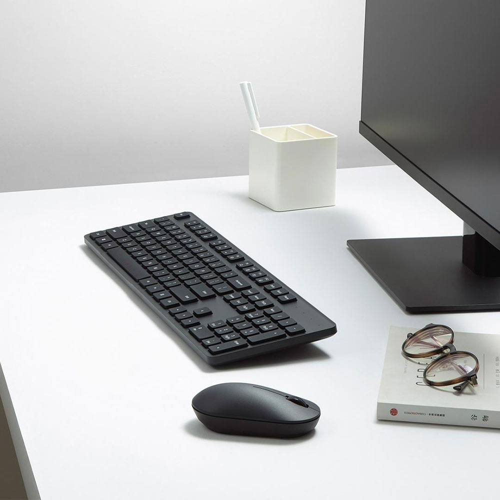 ست کیبورد و ماوس بیسیم شیائومی مدل Xiaomi Wireless Keyboard and Mouse Set 2 گلوبال - Image 3