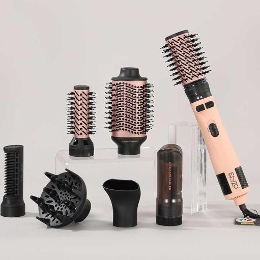 ست سشوار برس چرخشی انزو Enzo Rotating Hot Air Brush مدل EN-760A - تصویر 4