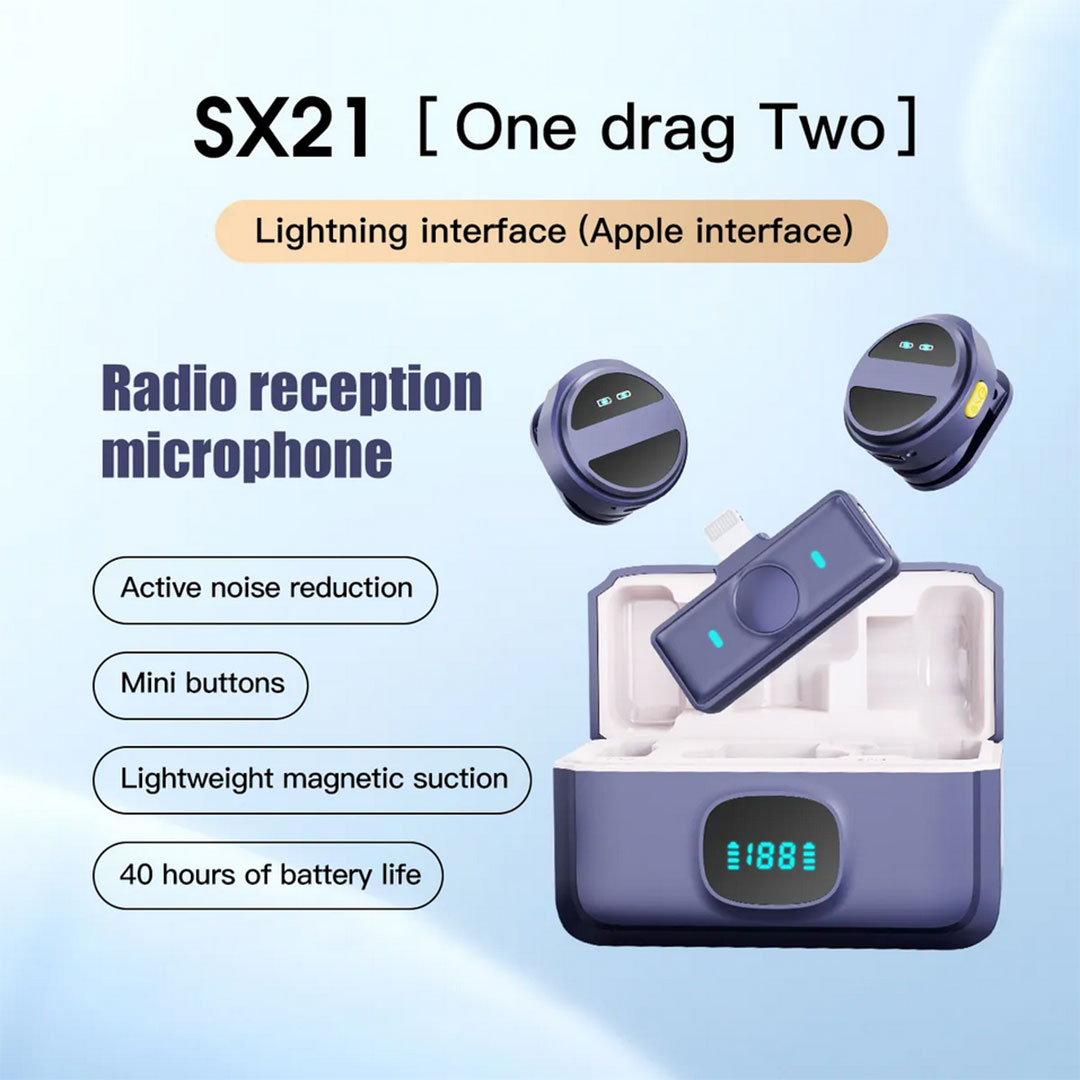میکروفن یقه ای مدل SX21 - تصویر 5